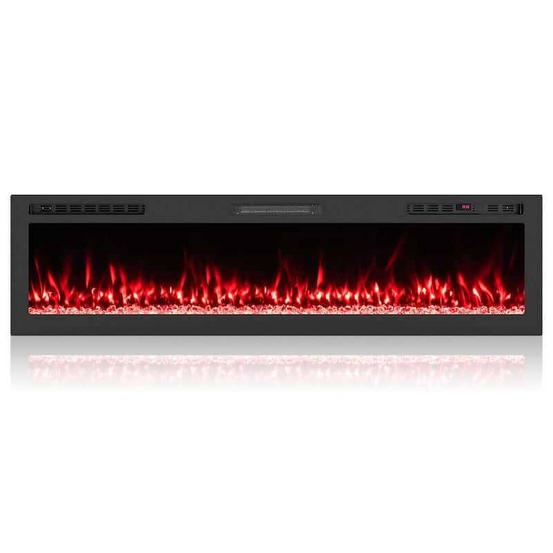 Costway 68” Smart WiFi Electric Fireplace, Work with Alexa & Google - See Details