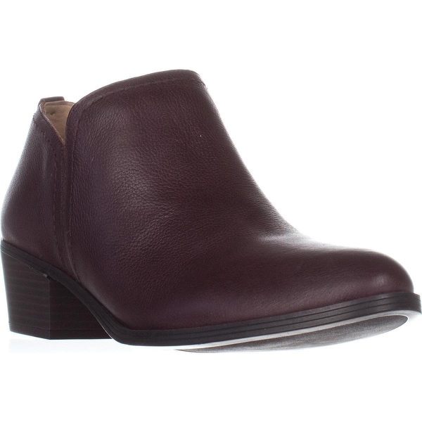 naturalizer zarie leather ankle booties