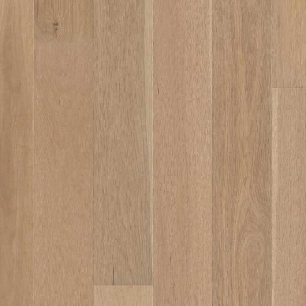Shaw SW772 Repel 7" Wide Wire Brushed Engineered White Oak Hardwood