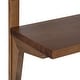 preview thumbnail 17 of 32, Kate and Laurel Meridien Mid-Century Wall Shelves - 24x8x24