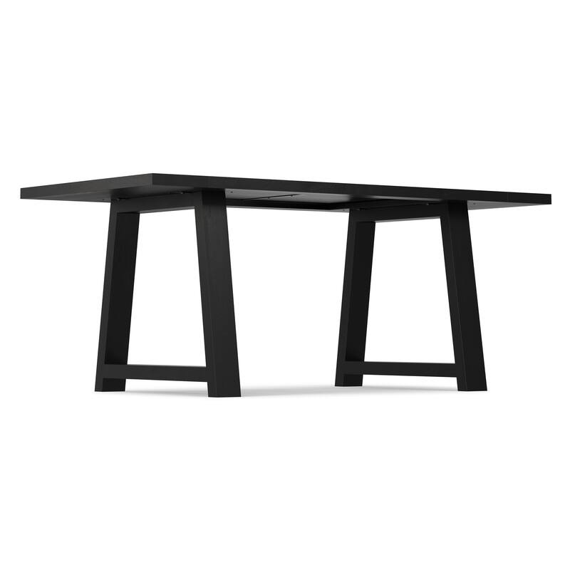 WyndenHall Aeris 72 inch Wide Solid Mango Farmhouse Dining Table - 36"D x 72"W x 29.5"H