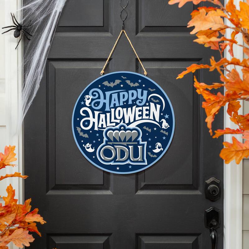 Old Dominion University 18" x 18" Halloween Door Décor Wall Sign