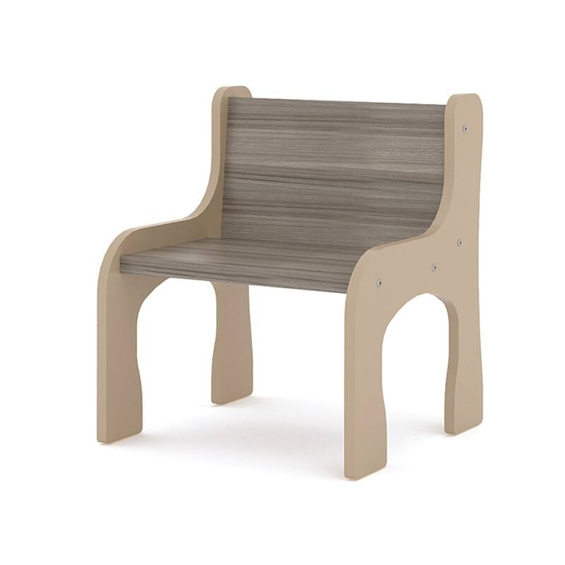 Tot Mate 10" Laminate Activity Chair Pack of 2, Ready-To-Assemble