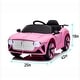 preview thumbnail 6 of 12, 12V Kids Ride On Car With Remote Control, Battery Powered Electric Car With Music, Front Rear Light, 3-point Safety Belt