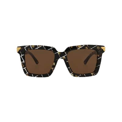 Bottega Veneta Square-Frame Acetate Sunglasses