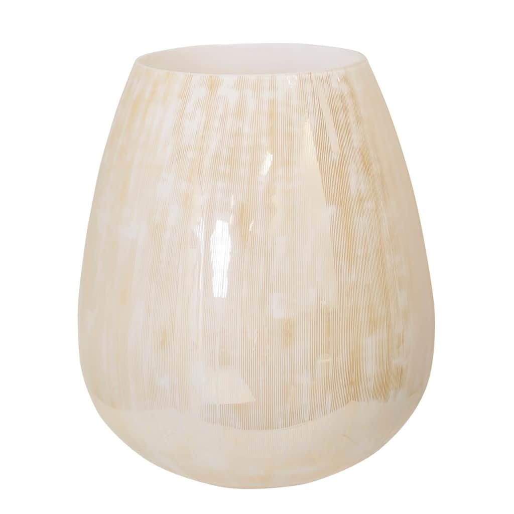 StyleCraft Glass Vase - Luster Etched