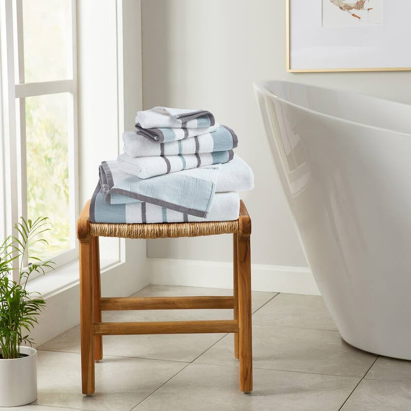 Linery & Co. Luxury Cotton Decorative Towel Set.