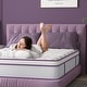 preview thumbnail 1 of 5, Sersper 8-Inch Medium Euro Top Memory Foam and Pocket Spring Hybrid Mattress Queen
