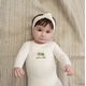 preview thumbnail 3 of 2, Ely's & Co. Watercolor Cradle Collection - Footie + Bonnet