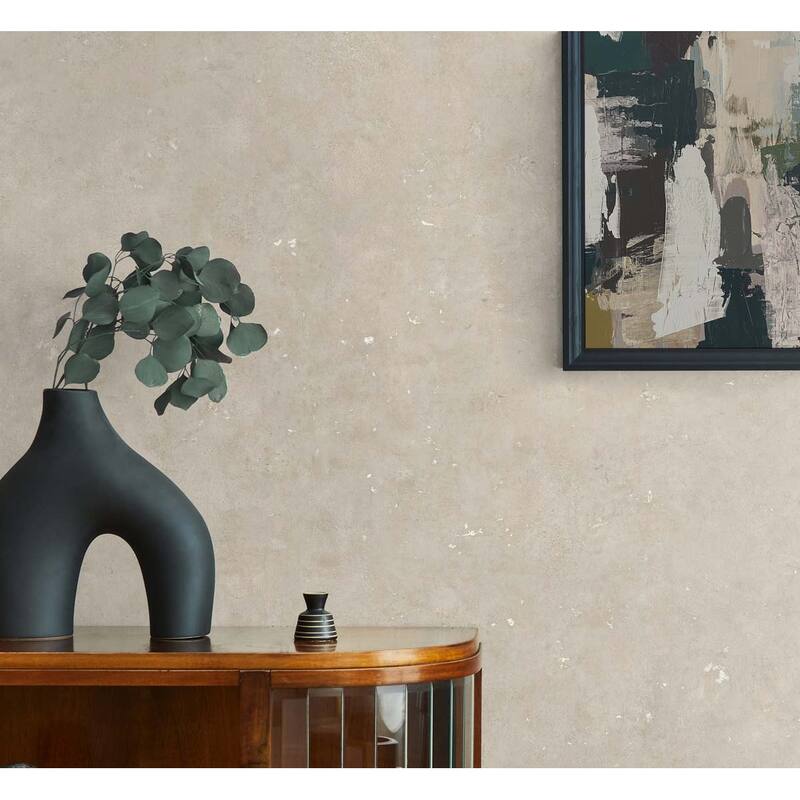 Seabrook Designs Cement Faux Embossed Vinyl Unpasted Wallpaper