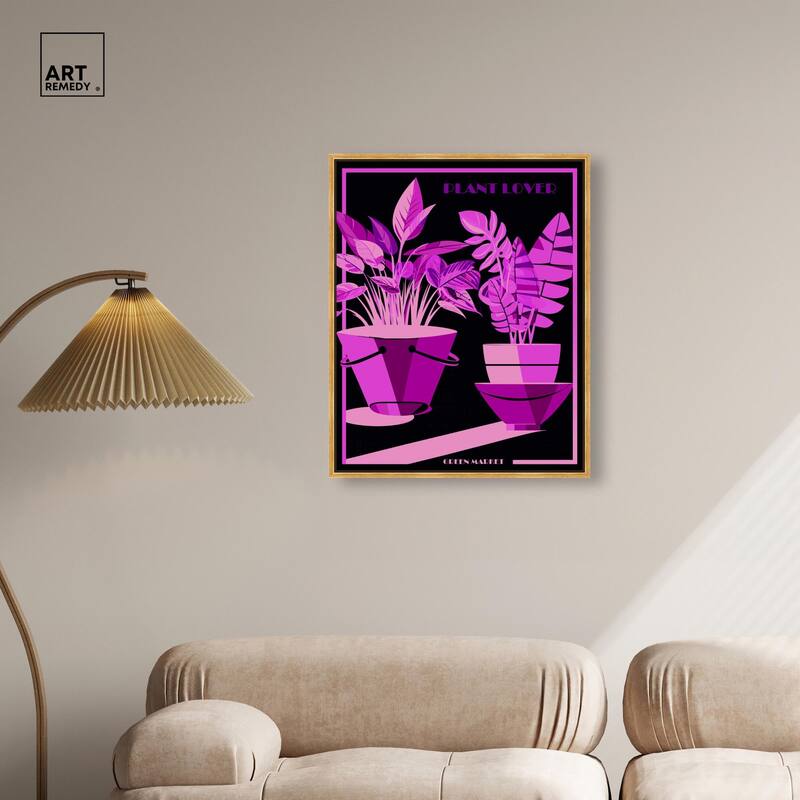Plant Lover Canvas by Art Remedy