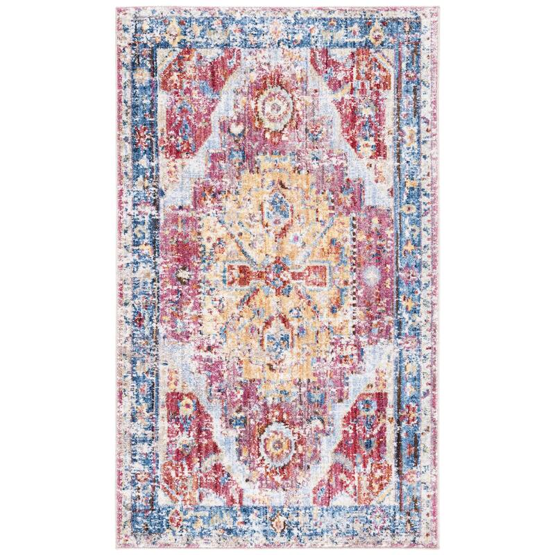 SAFAVIEH Bristol Yaprak Vintage Boho Oriental Polyester Rug