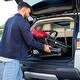 preview thumbnail 7 of 6, Evenflo Pivot XPand Travel System Stroller with SecureMax Car Seat, Garnet Red - 39.8