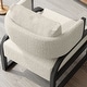 preview thumbnail 13 of 35, Corvus Danzig Teddy Fabric 1-Piece Accent Chair