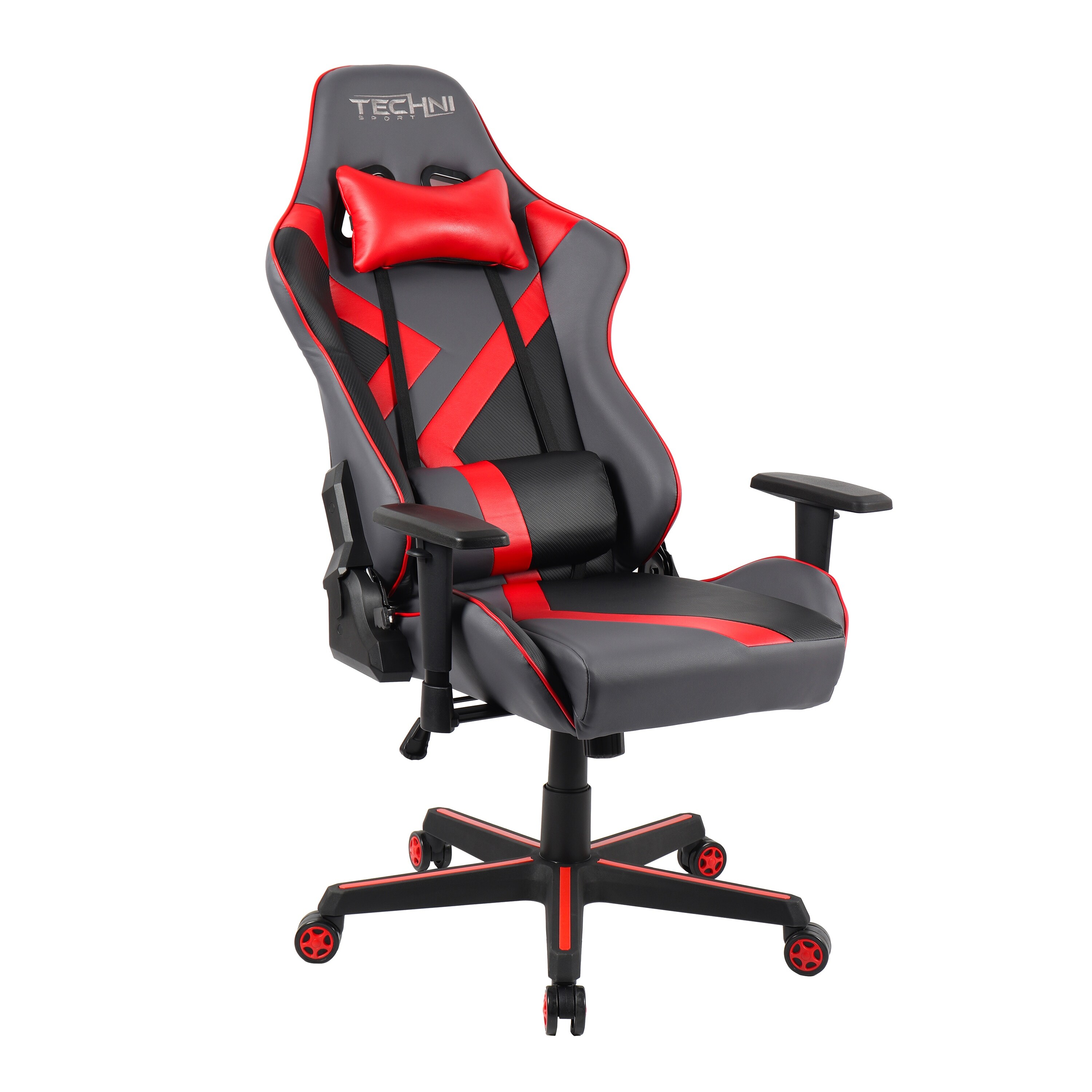 Sport Office-PC Gaming Chair, Blue/Red Bed Bath Beyond 36079127