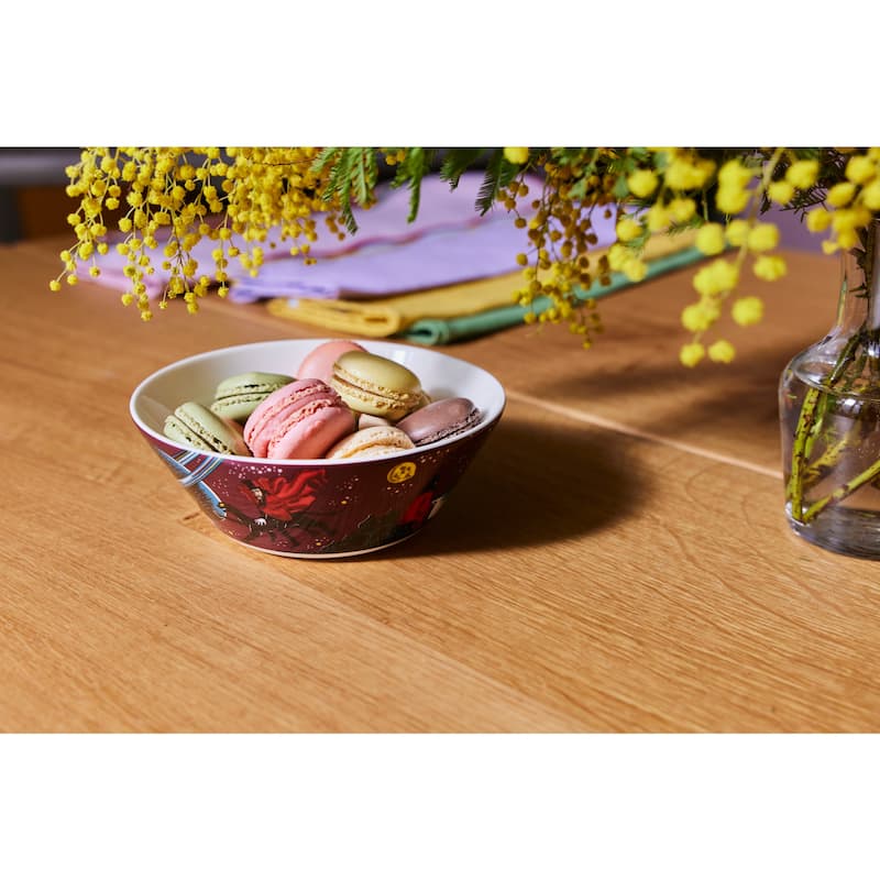 Moomin by Arabia Bowl 5.9in Hobgoblin Purple - N/A