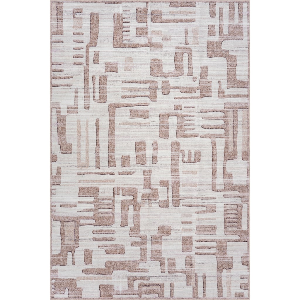 Nuloom Sylara Abstract Washable Rug