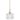 Lark 83727 Lisette 1 Light 9" Wide Mini Pendant with Ribbed Glass