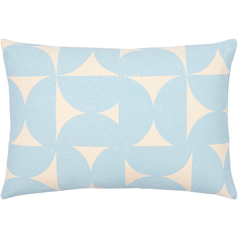 Livabliss Sanaya Half Circle Print Geometric Throw Pillow