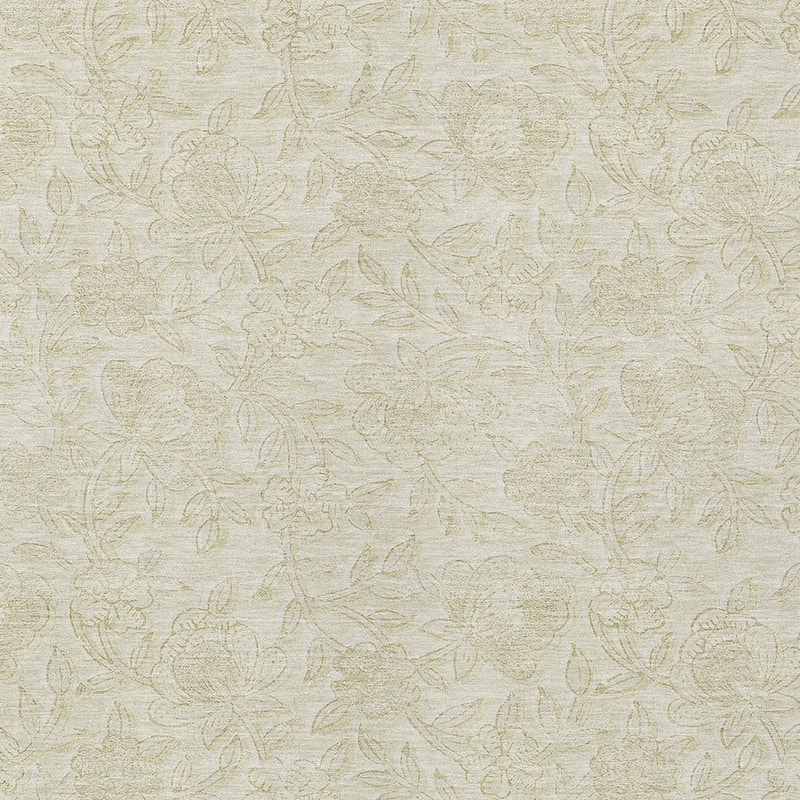 HomeRoots Floral Transitional Rectangle Outdoor Rug