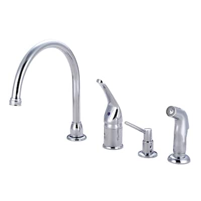 Kingston Brass Chatham Single-Handle Widespread Kitchen Faucet