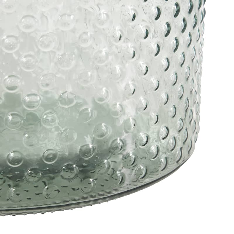 Glass Spotted Vase - Green - Roche River Decor