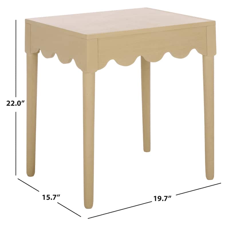 SAFAVIEH Home Neha Accent Table - 20"W x 16"D x 22"H