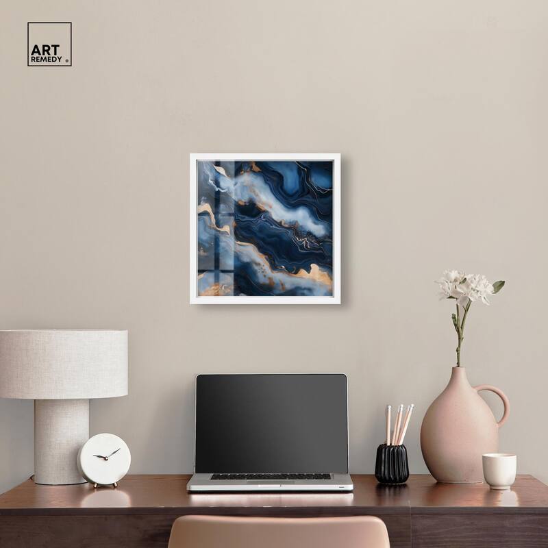 Deep Sea Geode IV Shadowbox by Art Remedy