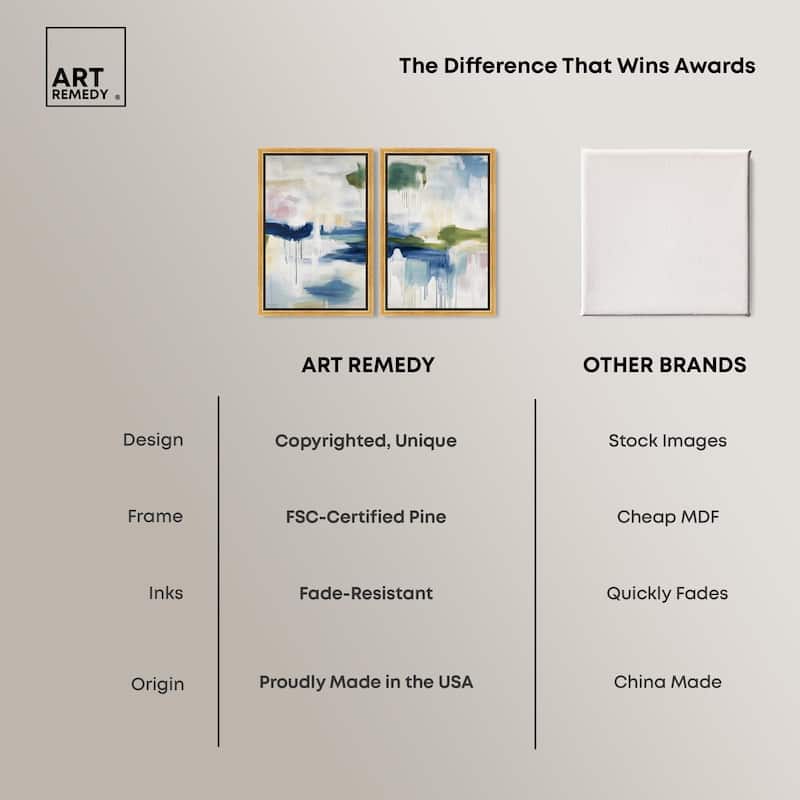 Kairos I Canvas Set of 2 by Art Remedy