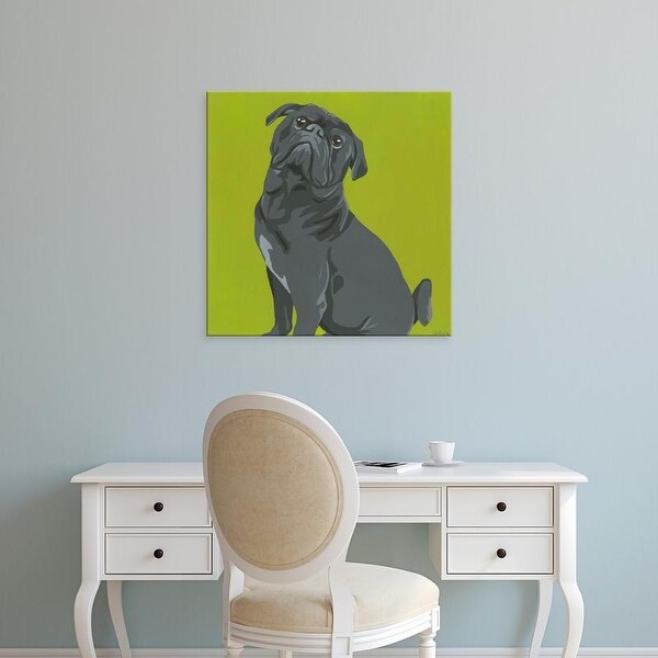 Easy Art Prints June Erica Vess's 'Mackie' Premium Canvas Art