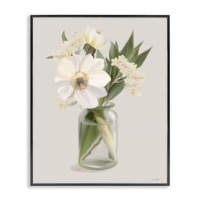 Stupell Spring Flower Bundle Vase Framed Giclee Art Design By House Fenway