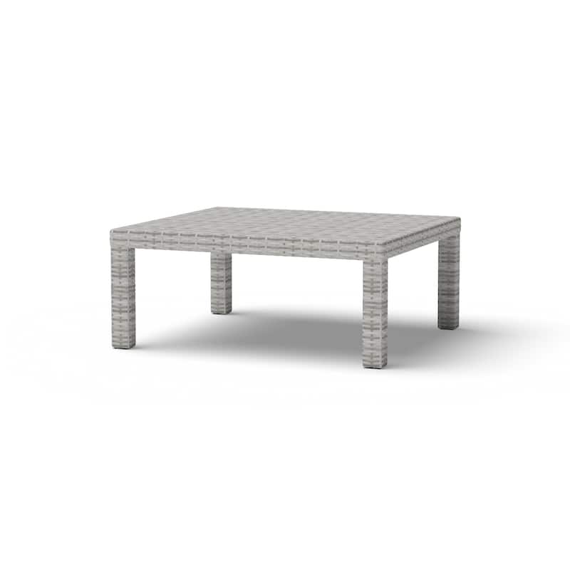 Cannes 6 Piece Sunbrella Outdoor Patio Sectional & Table