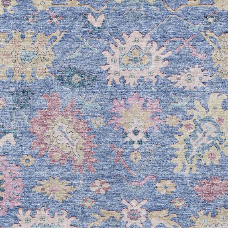 HomeRoots Floral Transitional Rectangle Outdoor Rug