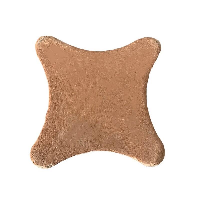 Natural Terracotta Circle & Diamond (2 piece Pattern)