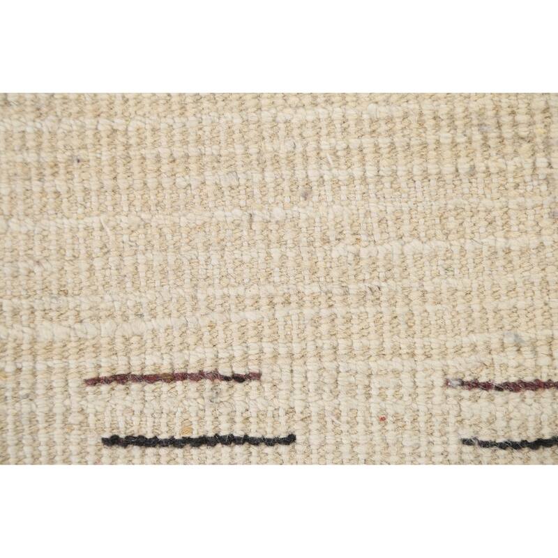 Vegetable Dye Oriental Moroccan Berber Area Rug Wool Hand-knotted - 5'9" x 9'5"