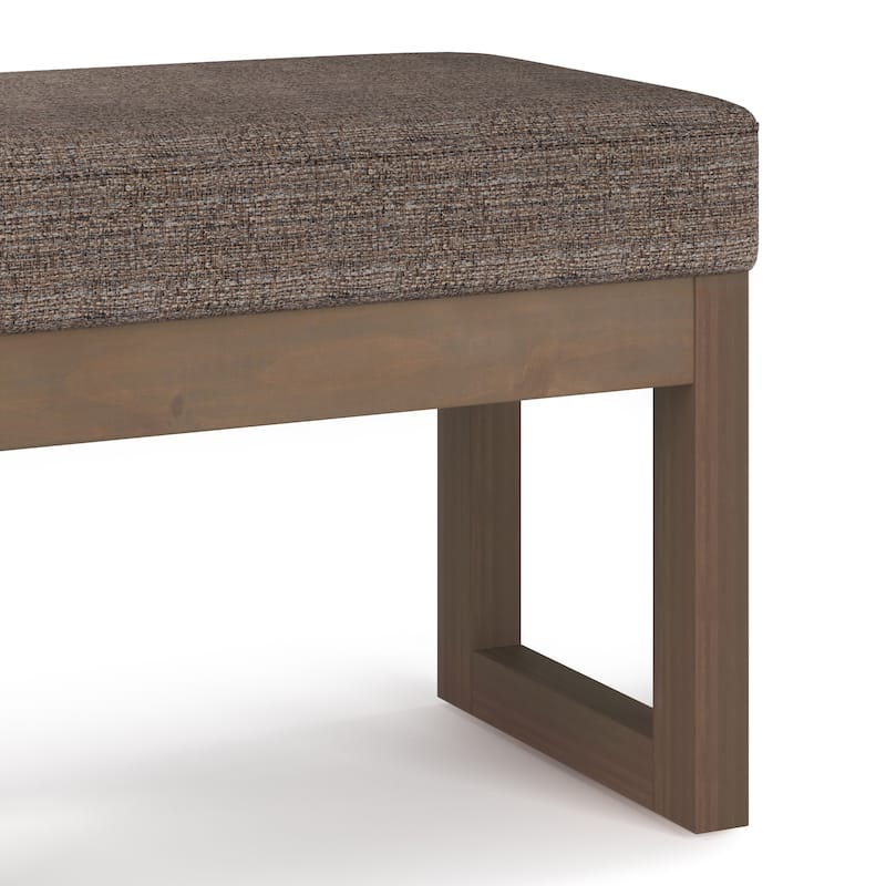 WYNDENHALL Madison 26 inch Wide Contemporary Rectangle Ottoman Bench