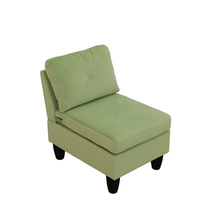 Contemporary 4-Piece L-Shaped Sectional Sofa Set