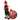 Design Toscano LED Illuminated Christmas Ornament Statue - Red/Gold