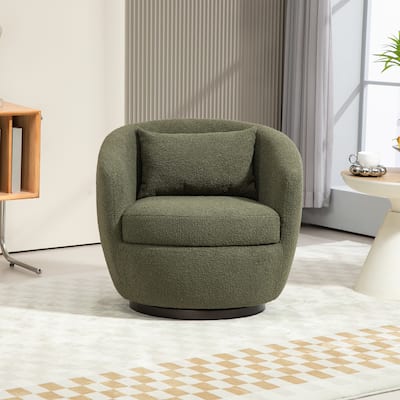 Teddy Swivel Barrel Armchair