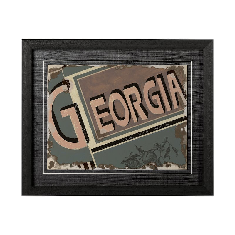 Georgia Framed Art Print