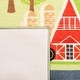 preview thumbnail 35 of 54, SAFAVIEH Kids Playhouse Machine Washable Slip Resistant Fazlie Neighborhood Rug