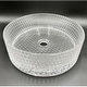 preview thumbnail 2 of 78, Scotch Round Basin Glass Crystal Bathroom Vessel Sink in Multiple Colors