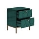 preview thumbnail 9 of 34, Clihome Wooden 2-Drawer Storage Nightstand