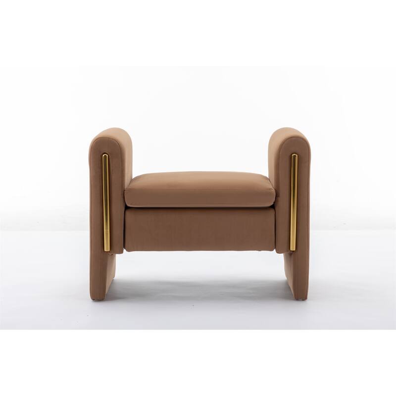 Fabric Single Bench