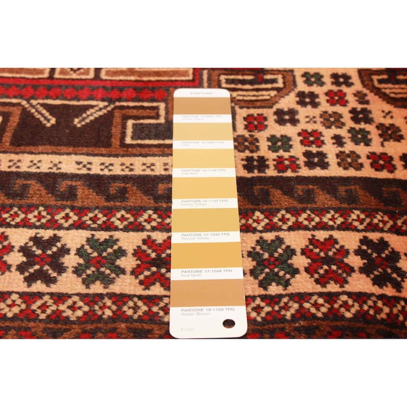 Teimani Brown Rug 2'9" x 4'8" - 2'9 x 4'8