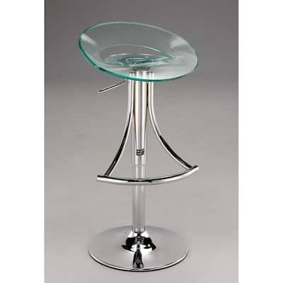 Arcrylic Bar Stool, adjustable height