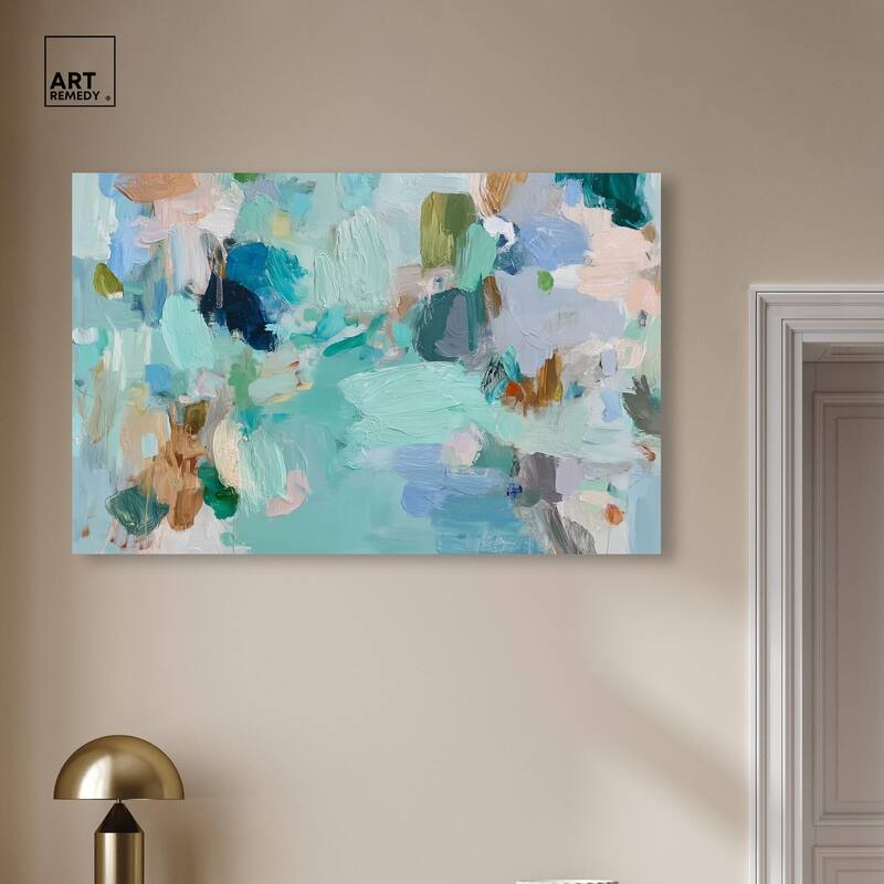 Layers of Feeling II Canvas by Art Remedy, Gallery Wrapped