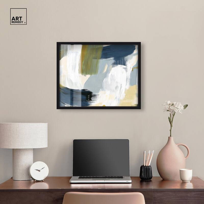 Moss Layers II Shadowbox by Art Remedy