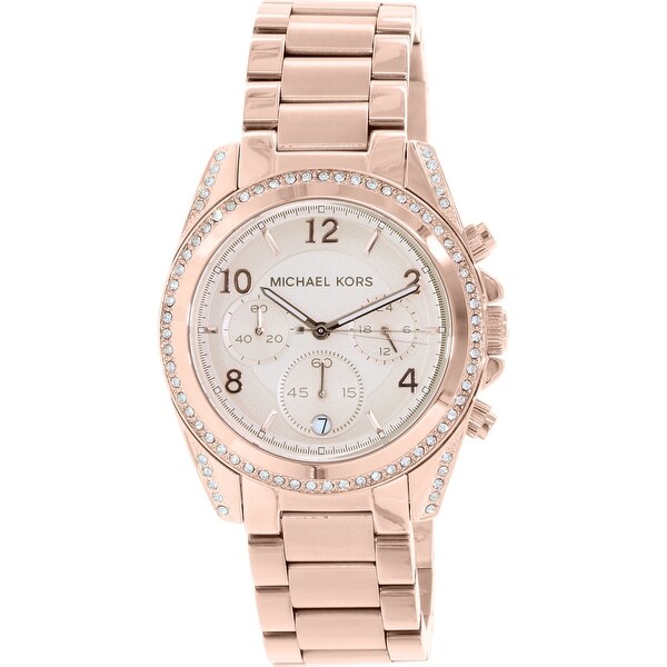 michael kors blair watch rose gold