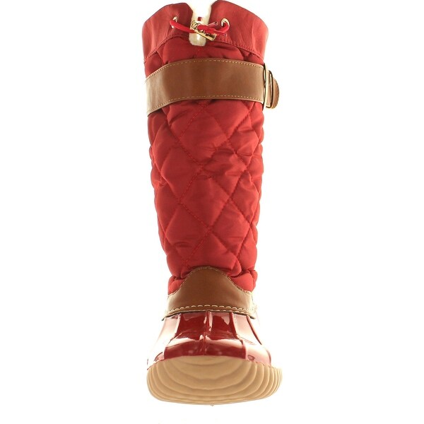 tall duck boots womens